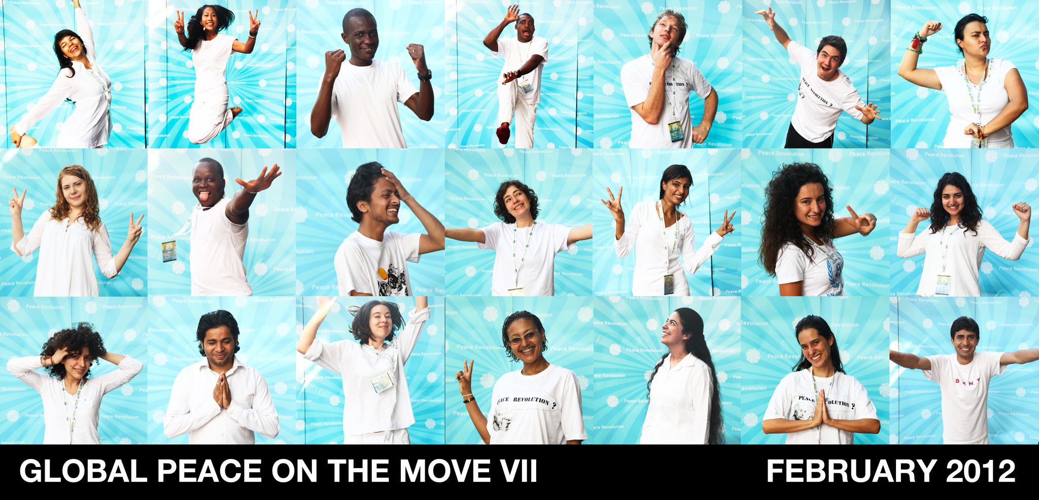 The participants of Global Peace on the Move 12
