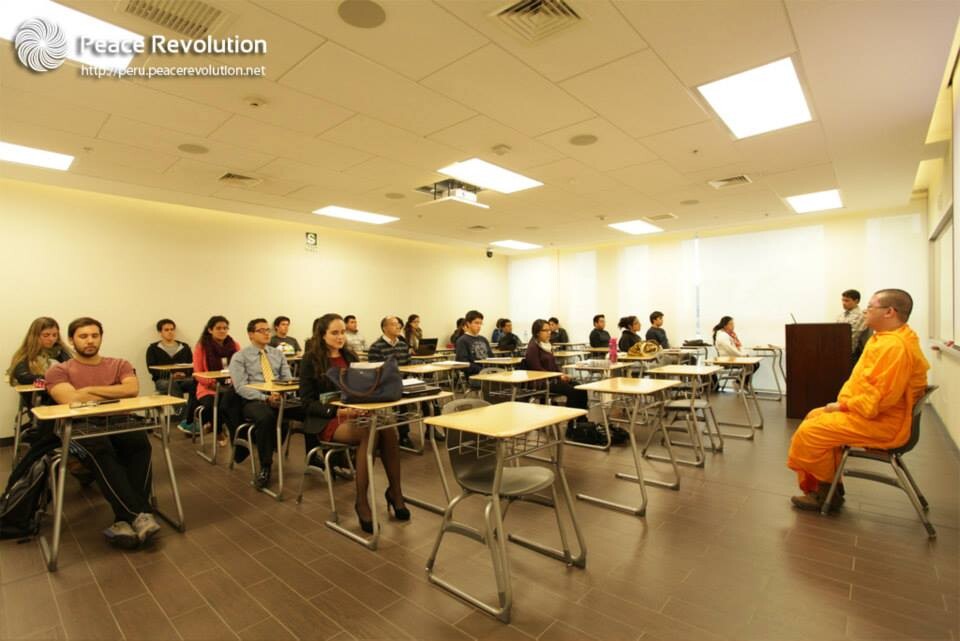 Meditación en la Universidad del Pacífico