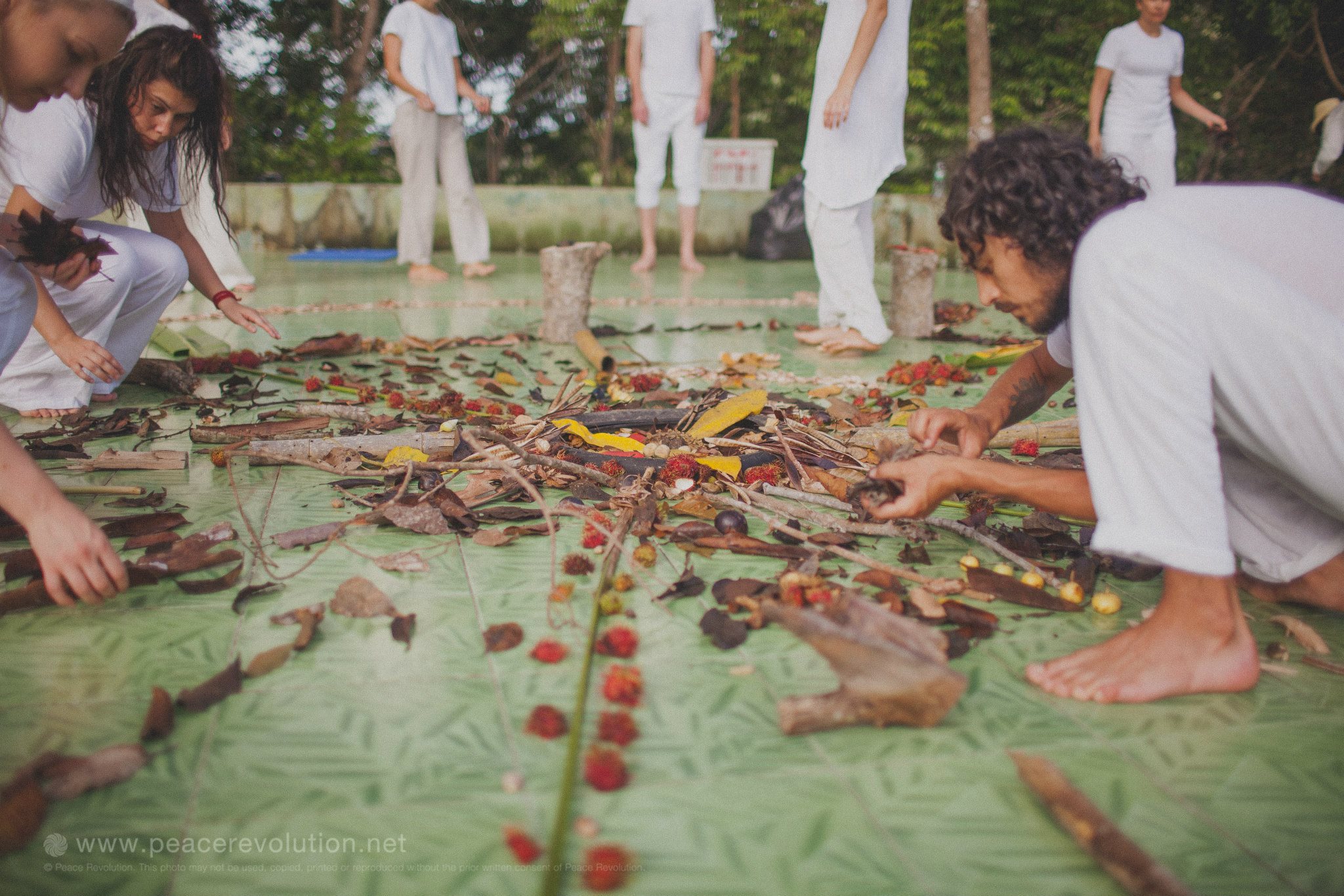 Collective creativity at Artistic Meditation Retreat