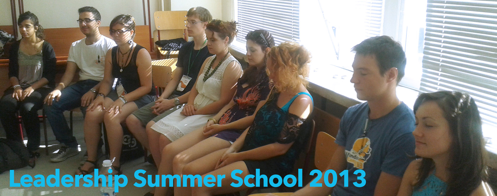 Introducing Meditation At Leadership Summer School 2013