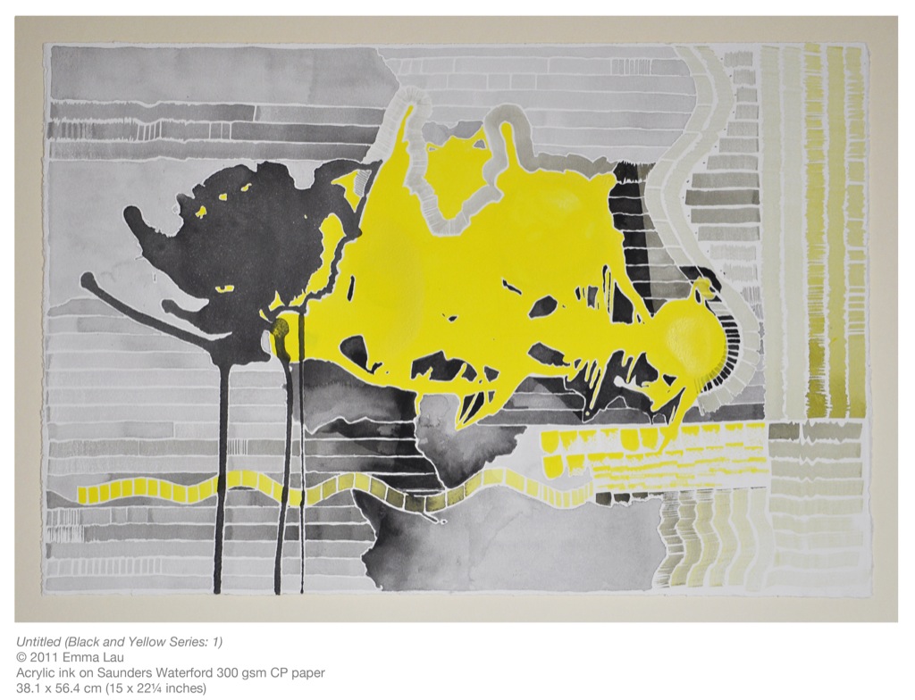 Untitled - Black and Yellow Series