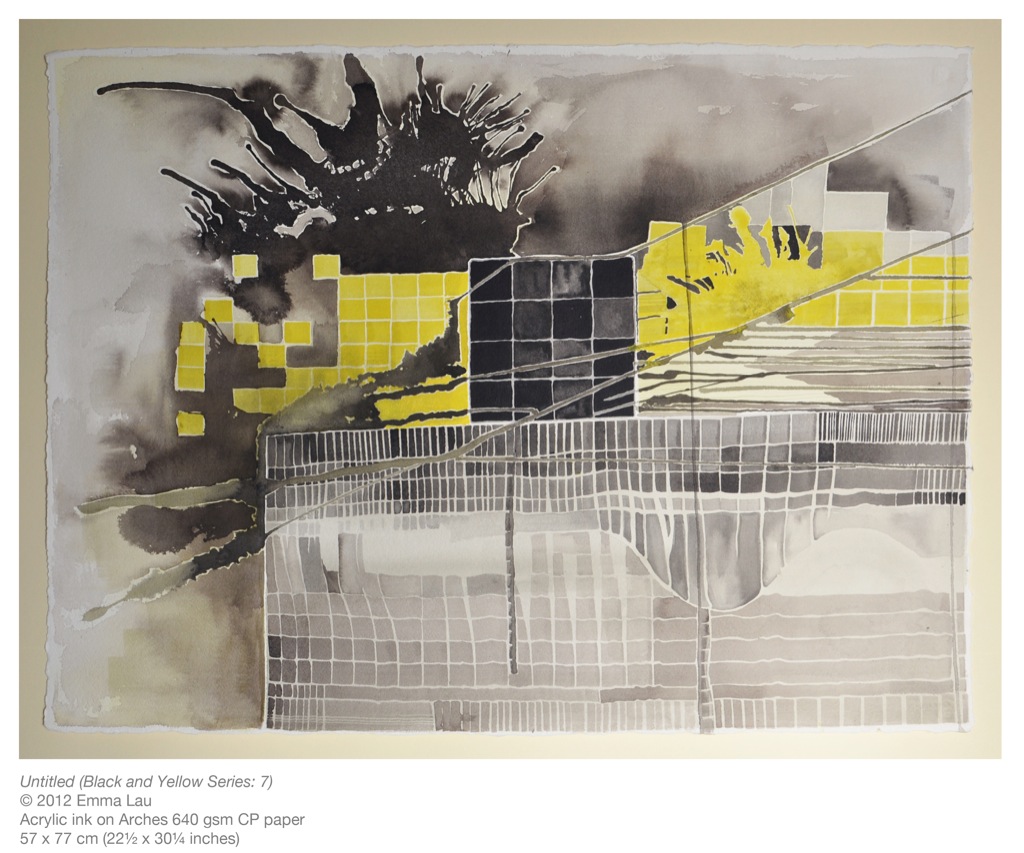 Untitled - Black and Yellow Series 7