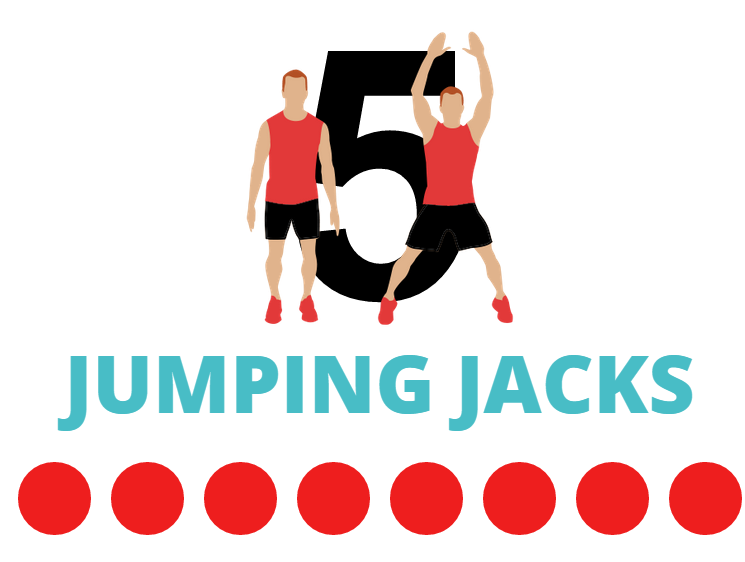 Seven apps, each displaying twelve exercises that can be performed for seven minutes each.