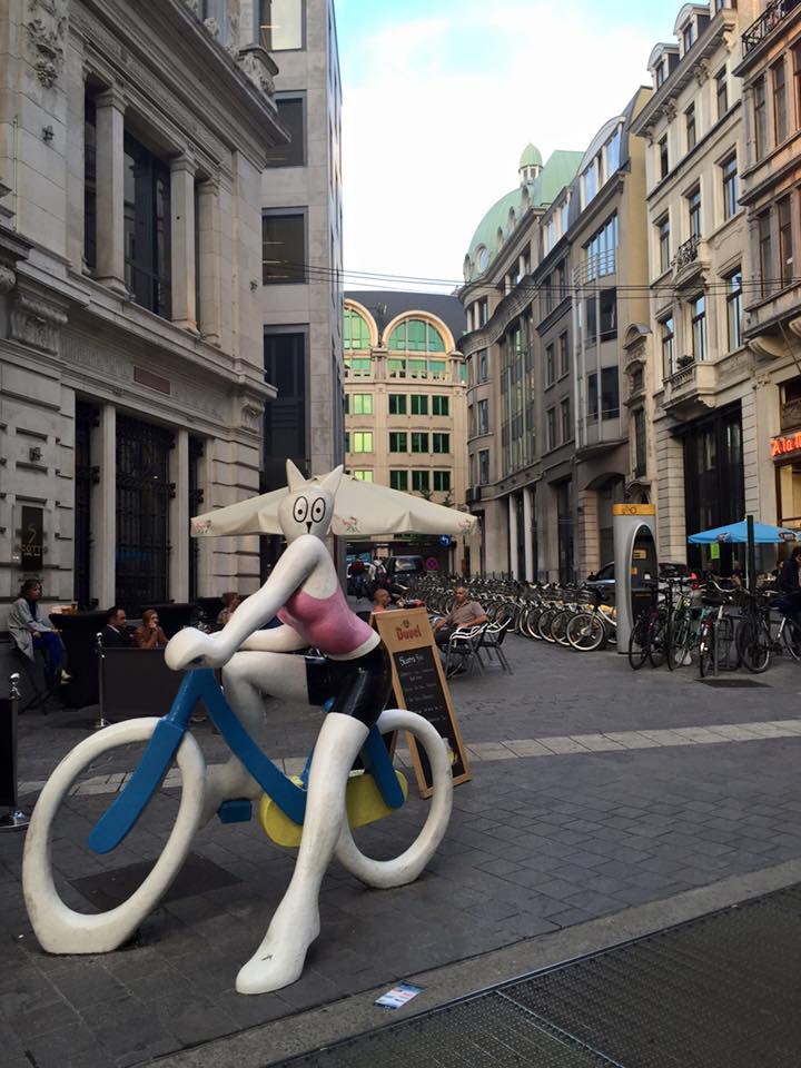 Ride a bike to get around the city