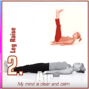 Tibetan rites legs up