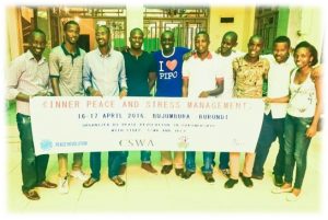 Inner Peace sessions in BURUNDI