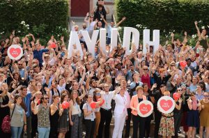 Presenting meditation practice as peace building tools at AYUDH