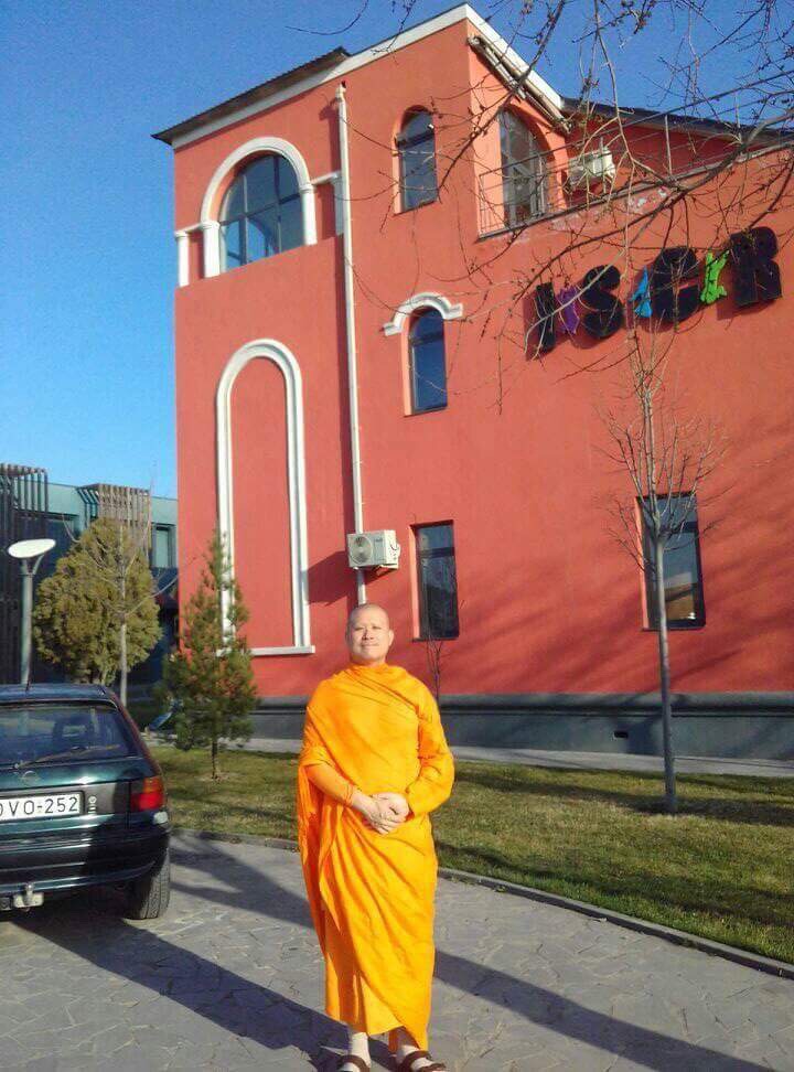 Teaching Monk LP John Paramai. Photo from Peace Revolution archives.