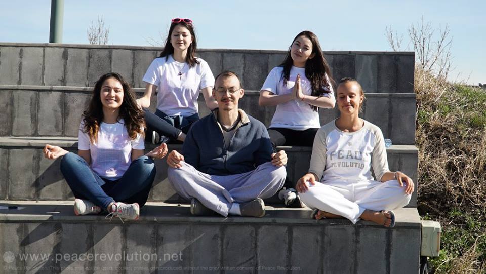 from top to bottom - Aylar Mammetmyradova, Saikal Muratbek Kyzy, Alina Abdisheva, Sardor Shaahmedov and Kateryna Kulyk