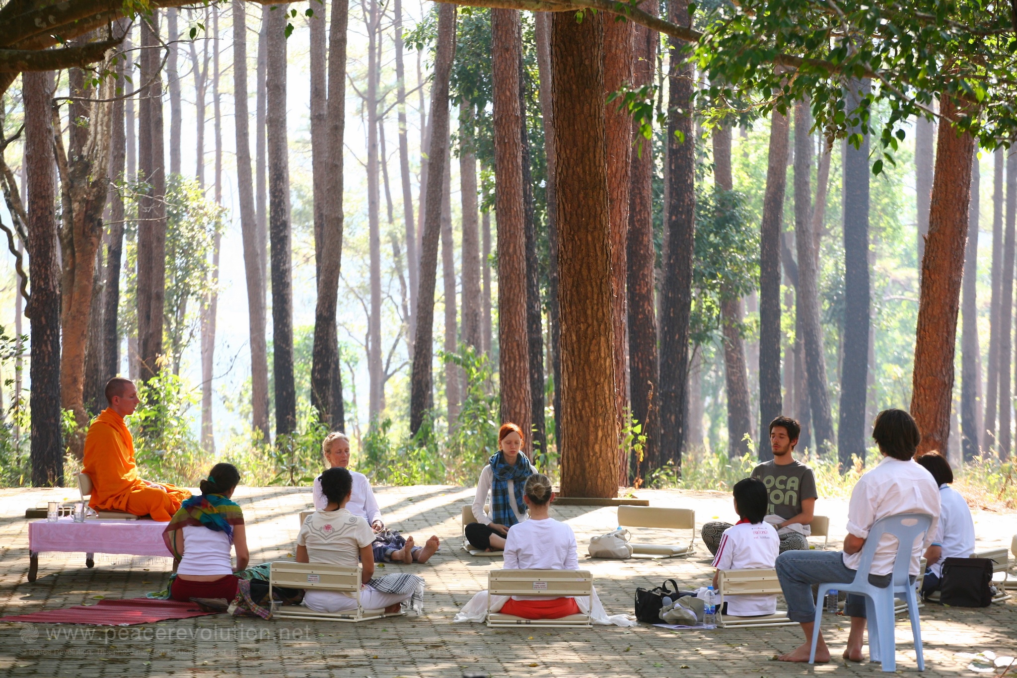 Peace Revolution's Mindfulness and Meditation Retreat in Thailand