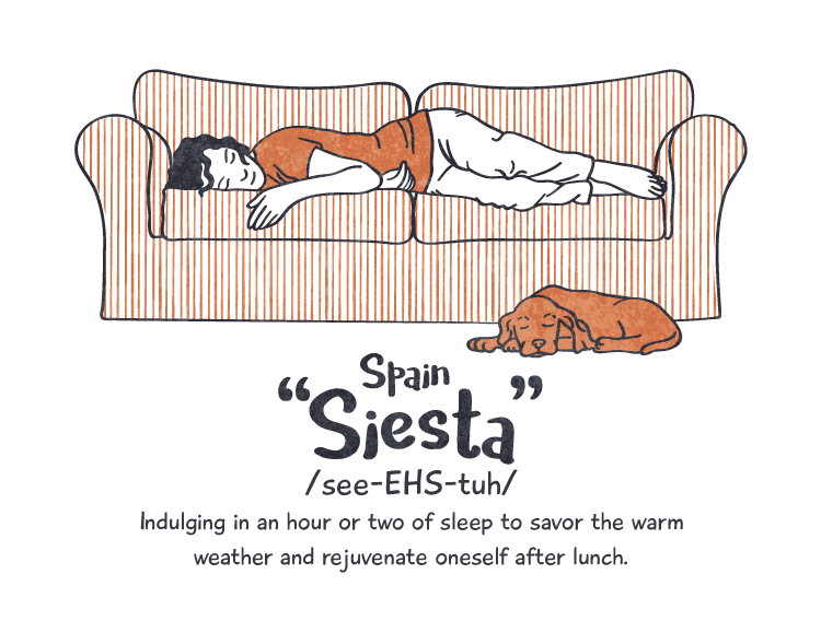 Spain: ‘siesta’