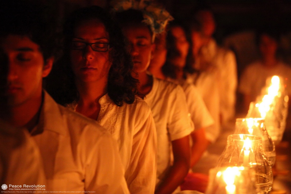 Loving kindness meditation during the PIPO night