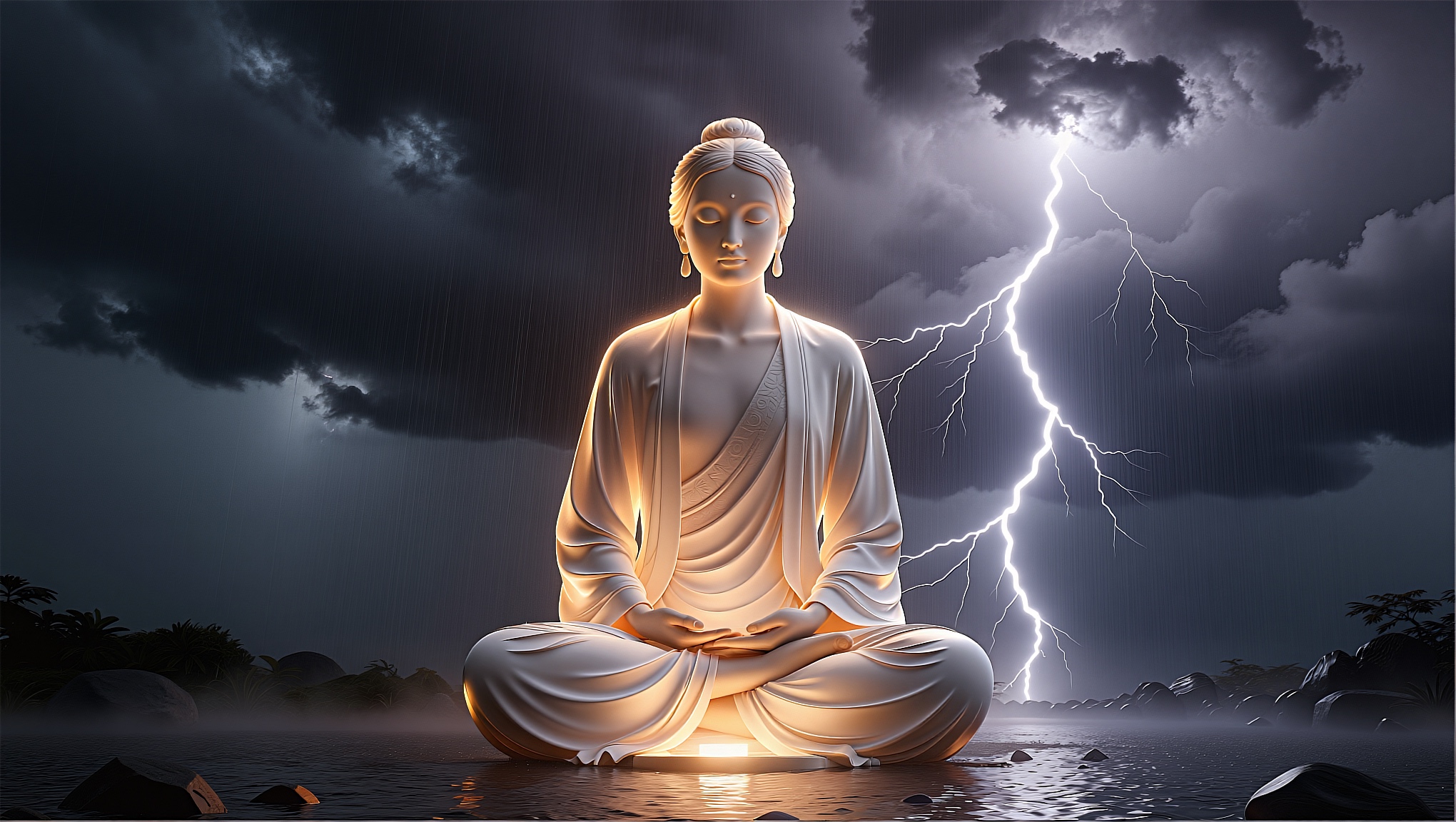 However - just be in the meditation practice