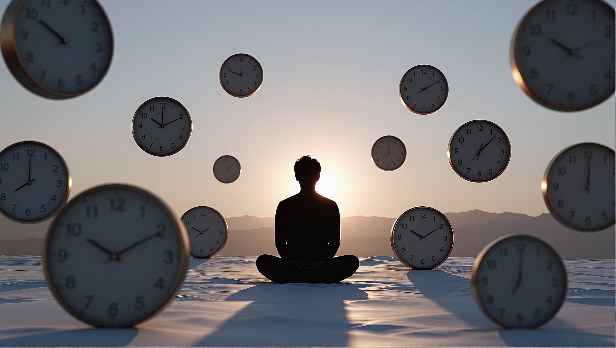 Whenver - the stillness arises when the mind stops craving