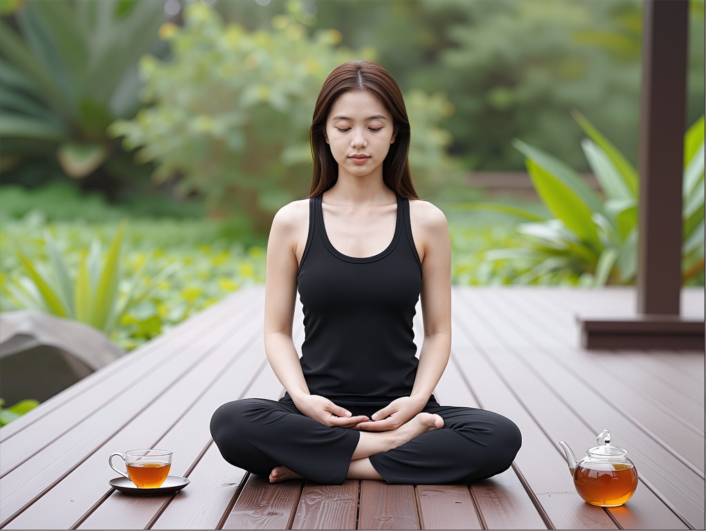 Practicing meditation in practicing in a calm environment helps find inner peace easier.