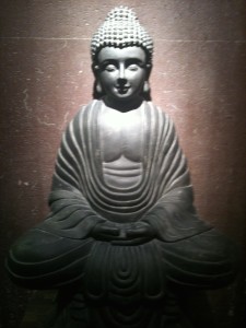 Be calm, be still, let go of your anger...