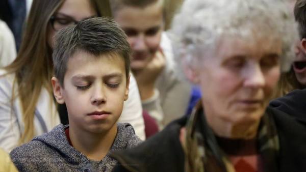 Lithunians practicing Meditation or Inner Peace Time