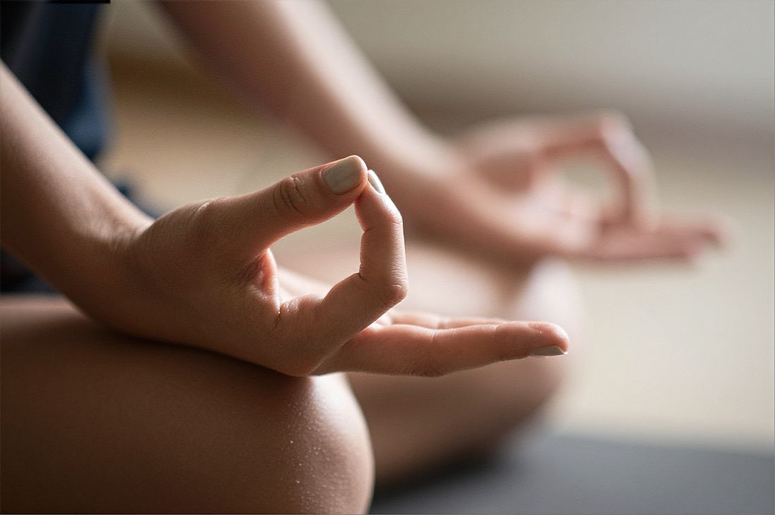 Hands doing Mudra