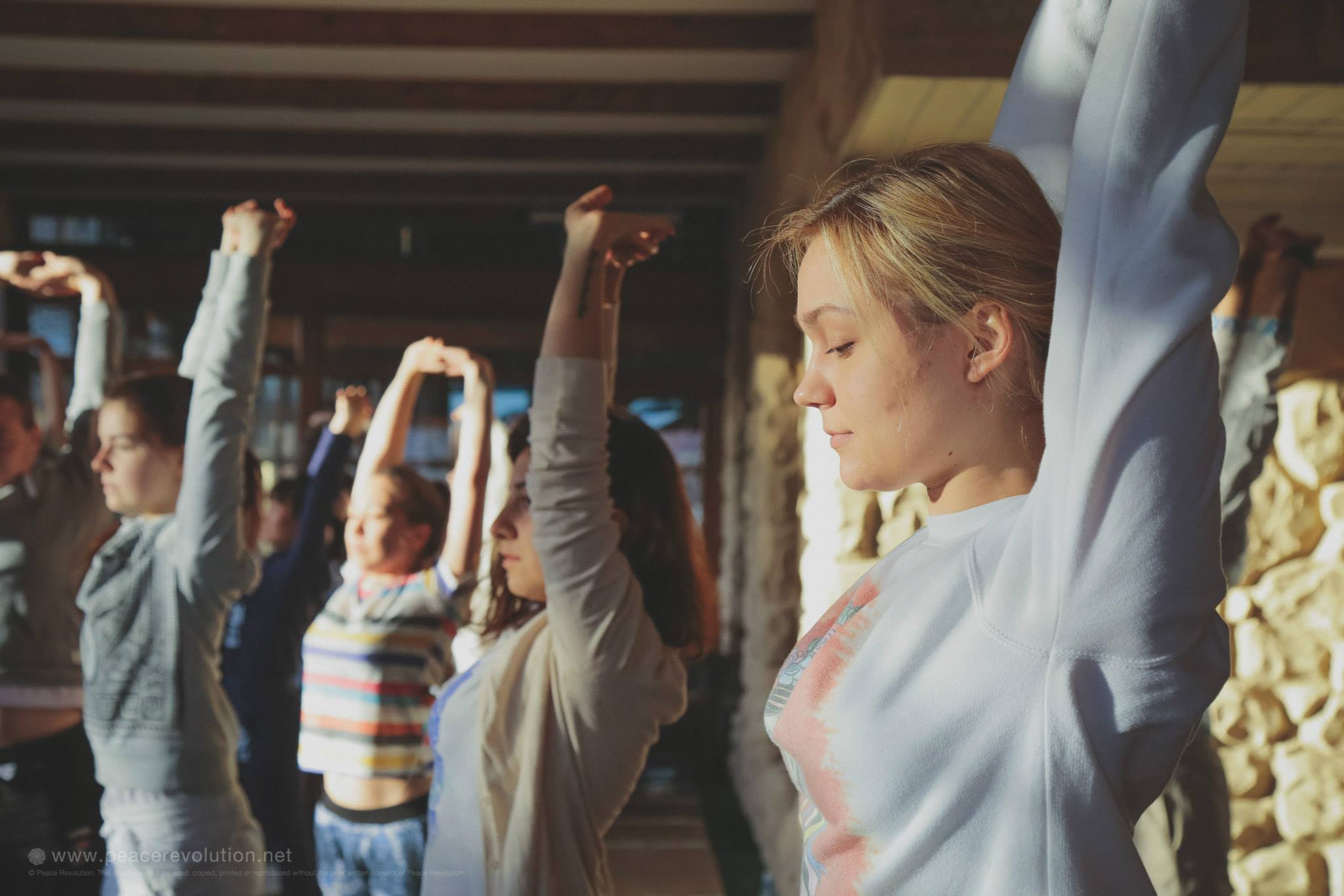 Mindful Activity During the First BRIDGE Peace Fellowship in Georgia
