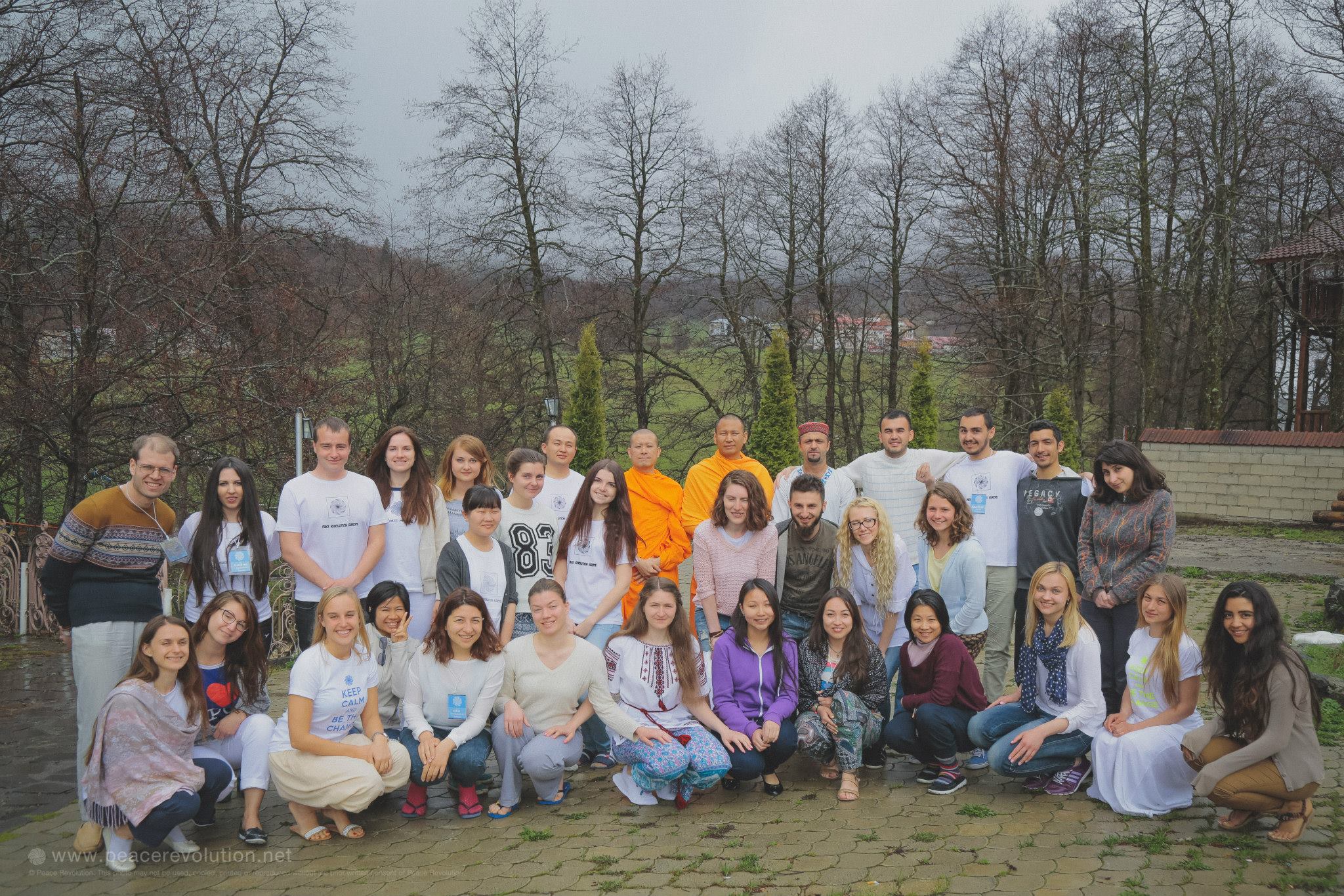 Peace Revolution BRIDGE fellowship participants