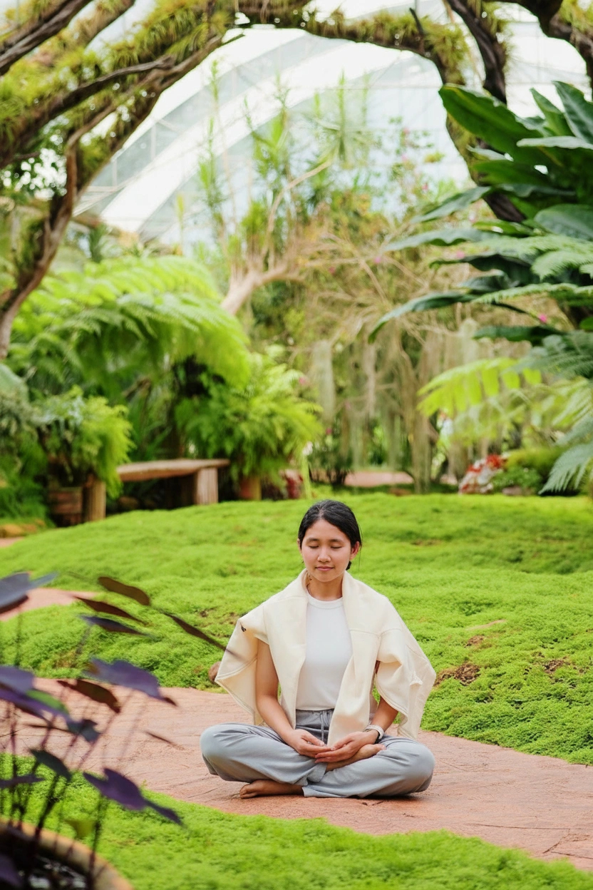 Meditation in nature