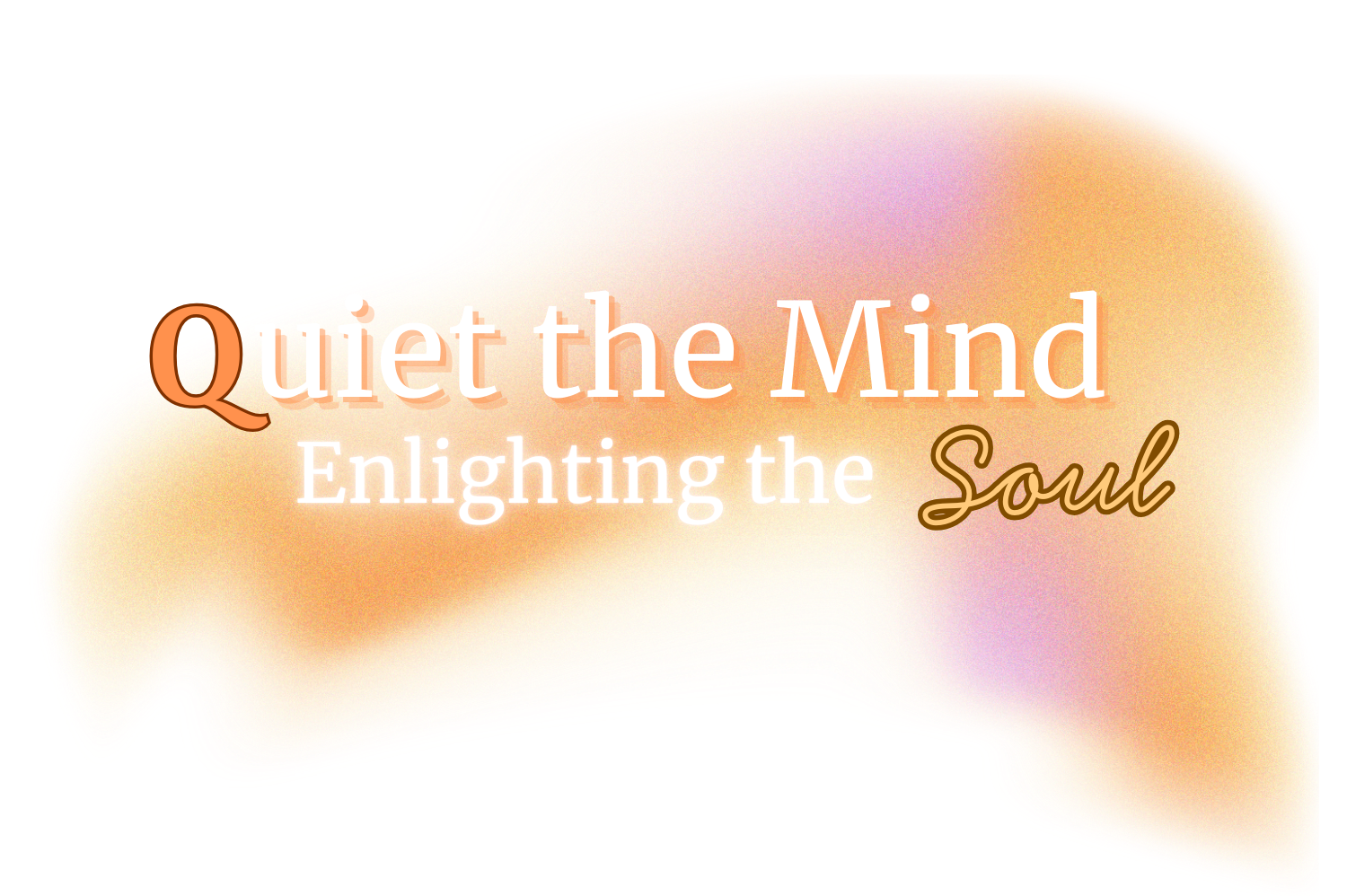 Quiet the Mind, Awaken the Soul logo